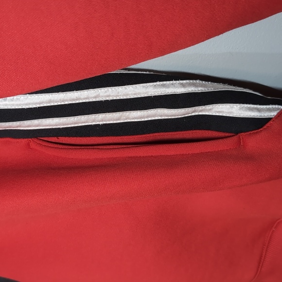 Adidas Toronto Raptors Hoodie Sweatshirt We The North Boys Size Large 14 16 Red - Picture 5 of 15